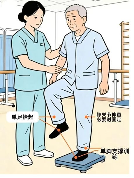 站立與步行訓練